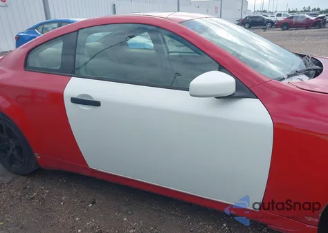 2005 Infiniti G35 z USA, uszkodzony, nr VIN JNKCV54E45M416505